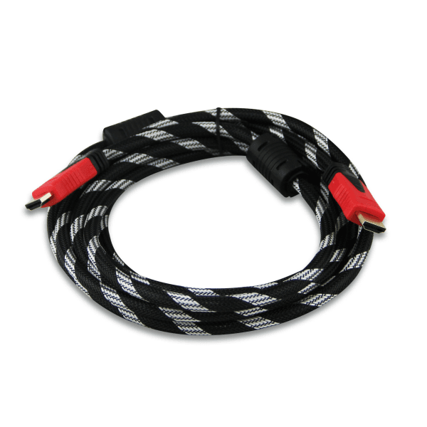 QPORT (Q-HDMI3) 3 METRE 1.4V ALTIN UÇLU ÖRGÜLÜ HDMI KABLO - 6