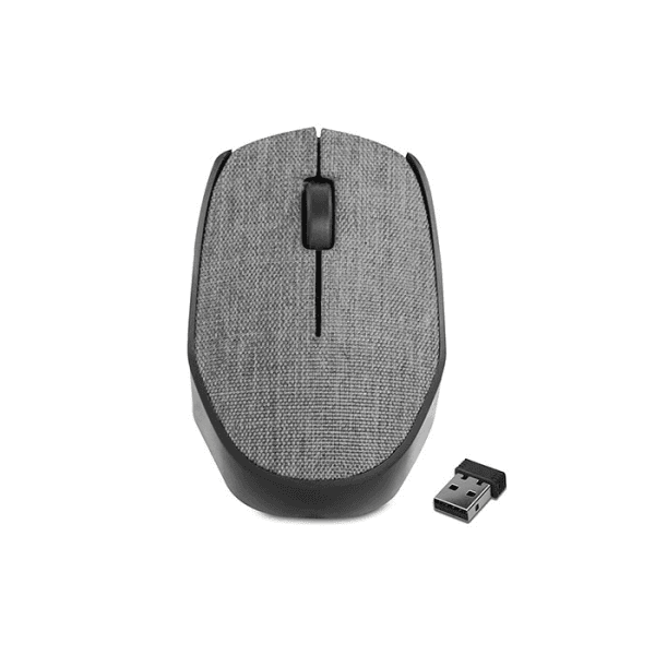 EVEREST KM-218 USB GRI 2.4GHZ KUMAŞ YÜZEY KABLOSUZ MOUSE - 4
