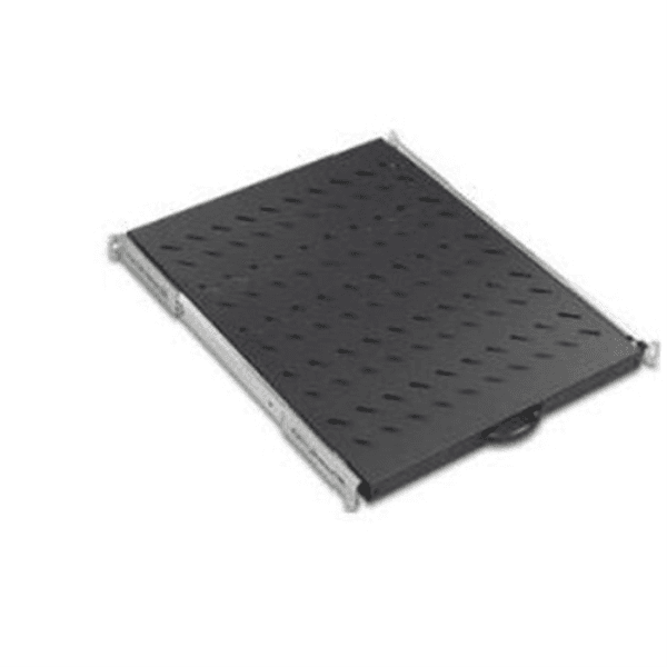 LANDE LN-RAF-HRA-D100-BL AGIR HIZMET TIPI HAREKETLI RAF, D=1000MM, YUK KAPASITESI 50 KG, TAM TELESKOPIK (SIYAH) - 2