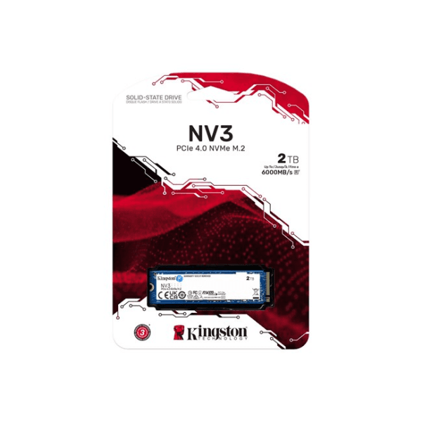 KINGSTON SNV3S/2000G NV3 2TB NVME GEN4 SSD 6000/5000 - 6