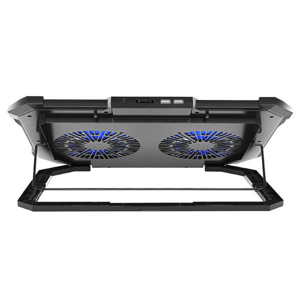 RAMPAGE SIRIUS S46 RGB IŞIKLI 2 FANLI YÜKSEKLIK AYARLI 125 *125*15 2 USB PORT NOTEBOOK SOĞUTUCU - 8