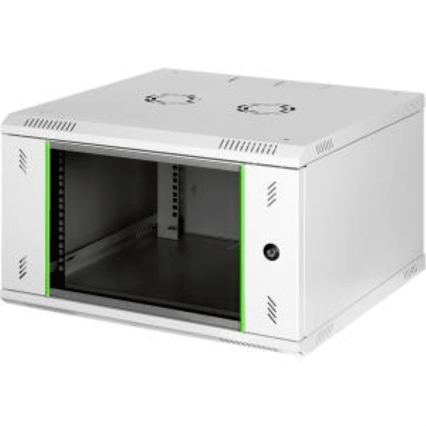 LANDE LN-WB-06U6045-CC-F DEMONTE 6U 19'' WB PROLINEB DUVAR TIPI KABINET G600XD450 MM. CAM ÖN KAPI / AÇIK GRİ - 2