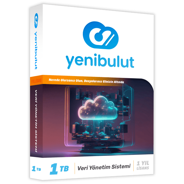 YENİBULUT VERI YÖNETIM YAZILIMI 1TB (1024GB) 1 YIL LISANS 10 KULLANICI (YB1TB01) - 2