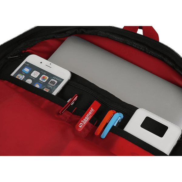 ADDISON 300442 15.6" SIYAH/KIRMIZI PRIVATE STYLE NOTEBOOK SIRT ÇANTASI - 6