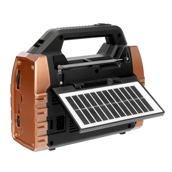 MIKADO MDR-325 AHŞAP USB- TF DESTEKLI FM/AM/SW/BT+SOLAR+POWER BANK 3 BAND KLASIK RADYO - 7