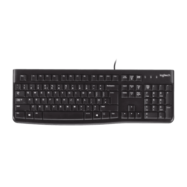 LOGITECH K120 KABLOLU KLAVYE Q TUŞ DİZİMİ-SİYAH 920-002505 - 2