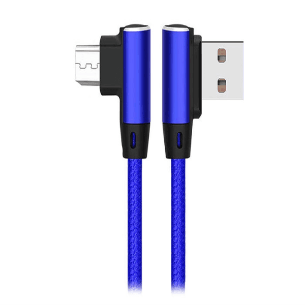 S-LINK SWAPP SW-C555 1M 3A MICRO LACIVERT KILIFLI METAL-L-KABLO - 3