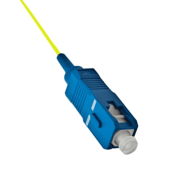 ALFAFONET PGT-SCA2TBLZYE-01 1 METRE PIGTAIL SC/UPC G657A2 TIGHT BUFFER LSZH SARI (FİBER ŞEFFAF VE KABLO DIŞI KILIFI RENKLİ) - 4