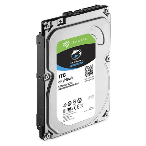 SEAGATE SKYHAWK ST1000VX005 1TB SATA 3.0 5900RPM 64HD KAMERA 180TB/YİL ISYÜKÜ 7/24 GÜVENLİK (İTHALAT) - 4