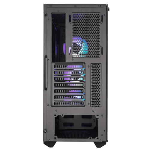 COOLERMASTER MASTERBOX TD500 V2 SİYAH ARGB 4X120MM FANLI TEMPERED GLASS KRİSTAL MESH ÖN PANELLİ MIDT KASA (TD500V2-KGNN-STU) - 11