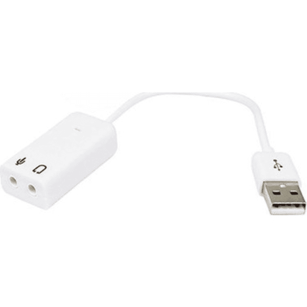 HYTECH HY-U715 Kablolu USB Beyaz Ses Kartı 7.1 - 4