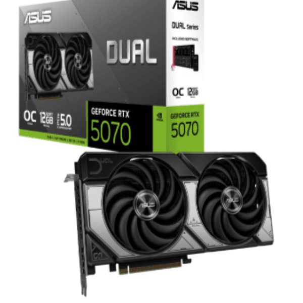 ASUS VGA DUAL-RTX5070-O12G-NVIDIA-GEFORCE-RTX 5070-12GB GDDR7-192bit--2xHDMI-3xDP-DLSS4 EKRAN KARTI - 2