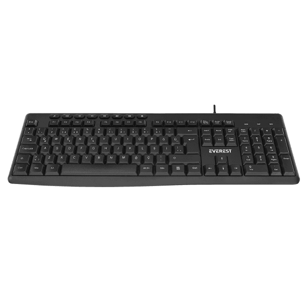EVEREST KB-619 SİYAH/GRİ USB 2 METRE BAKIR KABLOLU Q MULTIMEDIA KLAVYE - 10