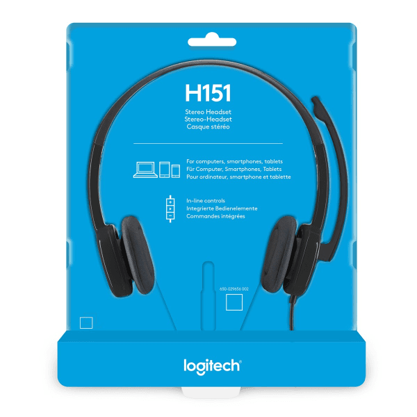 LOGITECH H151 STEREO HEADSET KULAKLIK 981-000589 - 16