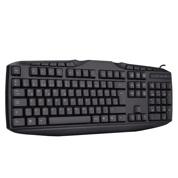 EVEREST KB-250U SİYAH USB M/M Q KLAVYE - 6