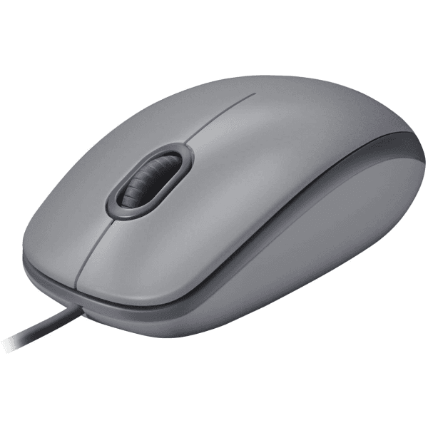 LOGITECH M110 SESSİZ TAM BOYUTLU KABLOLU USB-A BAĞLANTILI OPTİK MOUSE - GRİ 910-006760 - 4