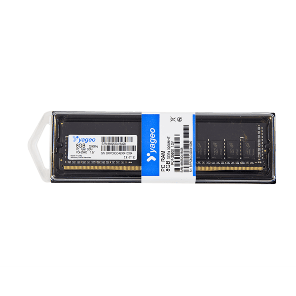 YAGEO 8GB DDR4 3200 MHZ PC RAM 1.20V PVC BOX - 2