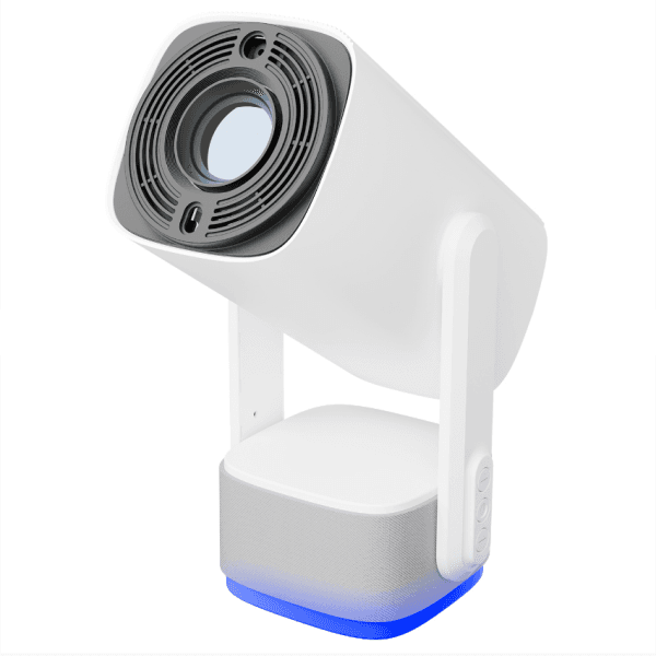 EVEREST PJ08 BEYAZ 5200MAH OTOMATIK ODAKLAMA 720P HD 4K DESTEKLI 5200 LÜMEN ANDROID 11 EKRAN YANSITMALI RAINBOW HD PROJEKSİYON - 7