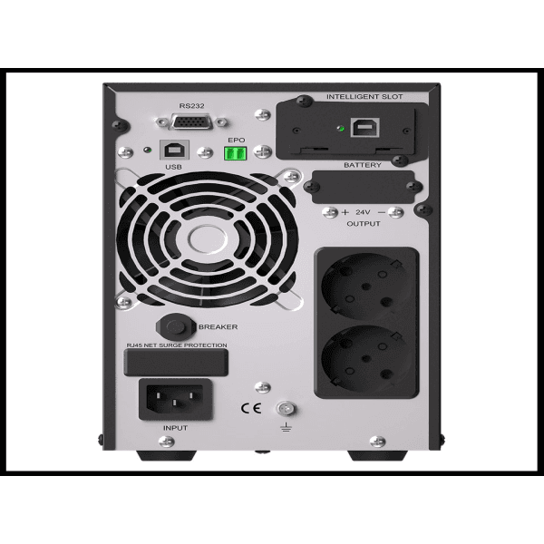 TESCOM NEOLINE 1000 1KVA 1F/1F 2x12V 7AH UPS (900040313) - 4