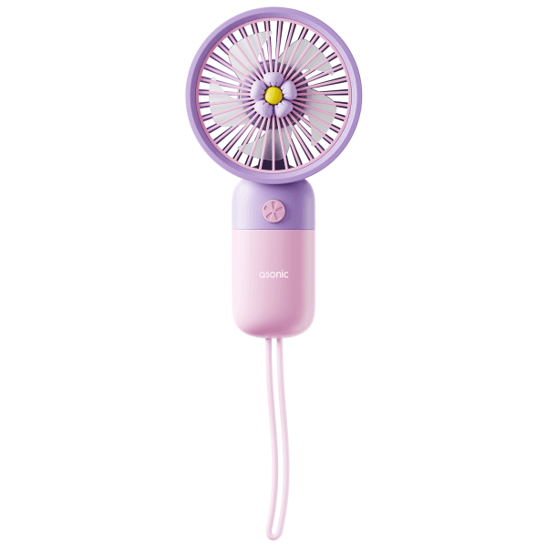 ASONIC AFN24 SARI 250MAH ELDE TAŞINABİLİR MASAÜSTÜ USB FAN - 8
