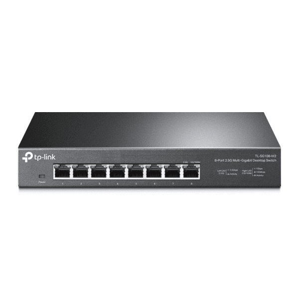 TP-LINK TL-SG108-M2 8 PORT 2.5G MULTI GIGABIT MASAÜSTÜ SWITCH - 5