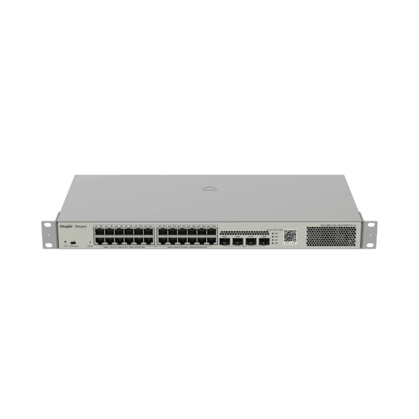 REYEE RG-NBS3100-24GT4SFP-P-V2 24 PORTLU, 10/100/1000 GIGABIT, L2 YÖNETILEBILIR SWITCH, 4 SFP, 24 PORT POE+ (370W) - 2