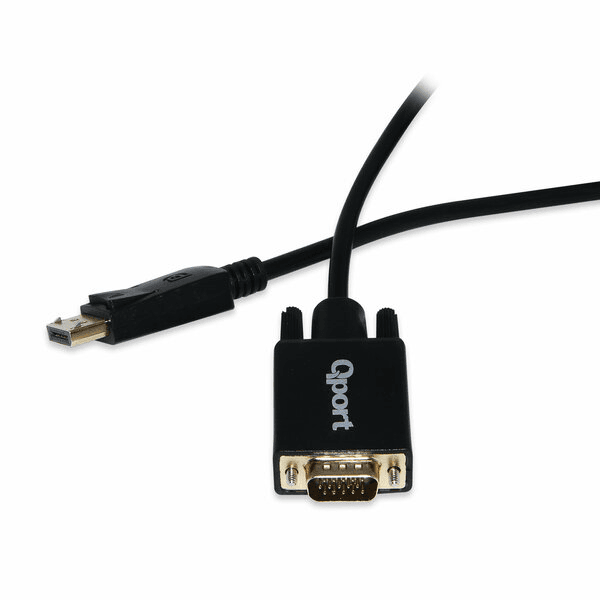 QPORT (Q-DPV) DISPLAY PORT TO VGA CEVIRICI 1.8M KABLO - 6