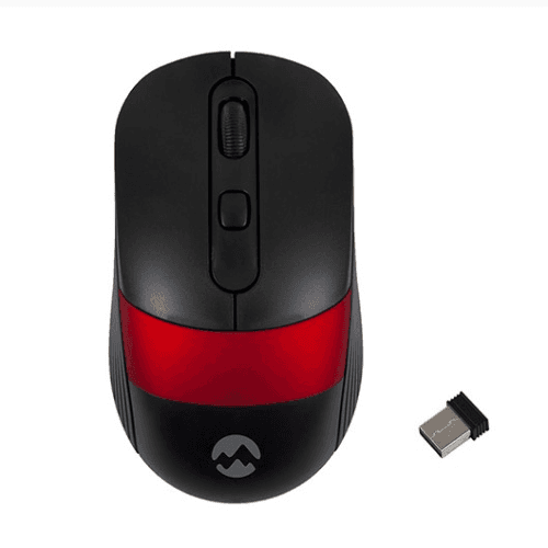 EVEREST SM-18 USB KABLOSUZ MOUSE SİYAH/KIRMIZI - 7