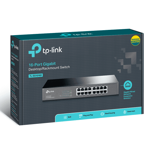 TP-LINK TL-SG1016D 16 PORT GIGABIT MASAÜSTÜ / RACK-SWİTCH - 8