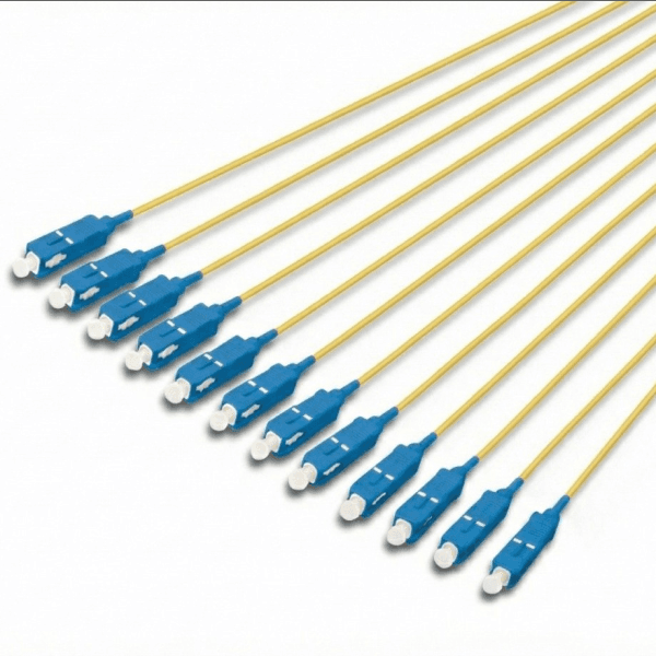 DIGITUS DK-292221-01 ONE COLOR PIGTAIL (12'Lİ PAKET) SC OS2 09/125 Μ, SIMPLEX YELLOW - 2