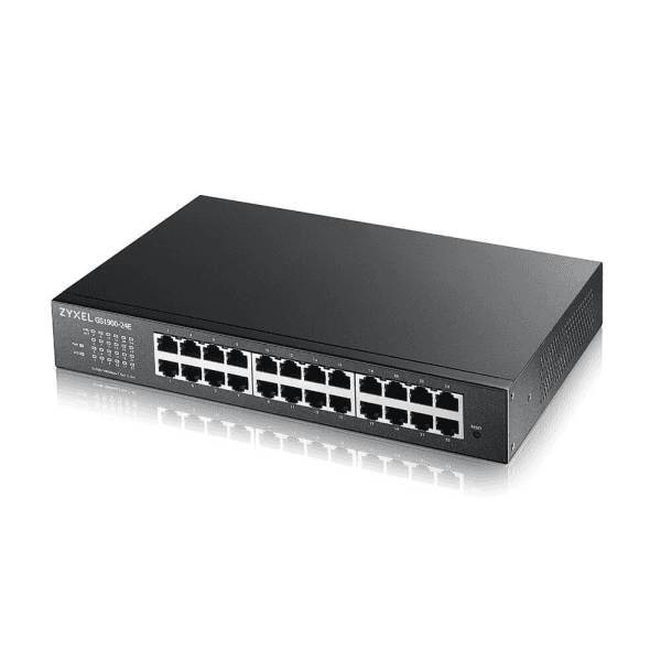 ZYXEL GS1900-24-EU0102F 24 PORT 24X10/100/1000 + 2XDUAL SFP L2 WEB YÖNETİLEBİLİR SWITCH - 4
