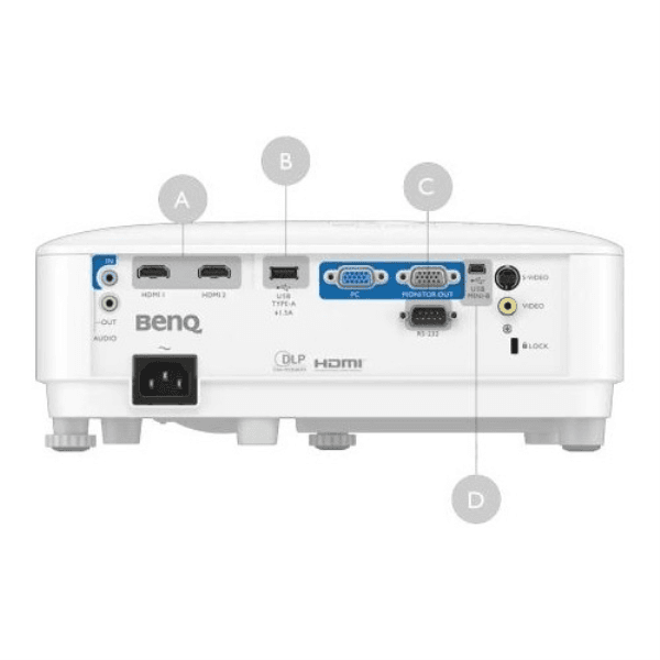 BENQ MX560 1024X768 4000 ANSI LÜMEN DLP PROJEKSIYON CIHAZI - 8