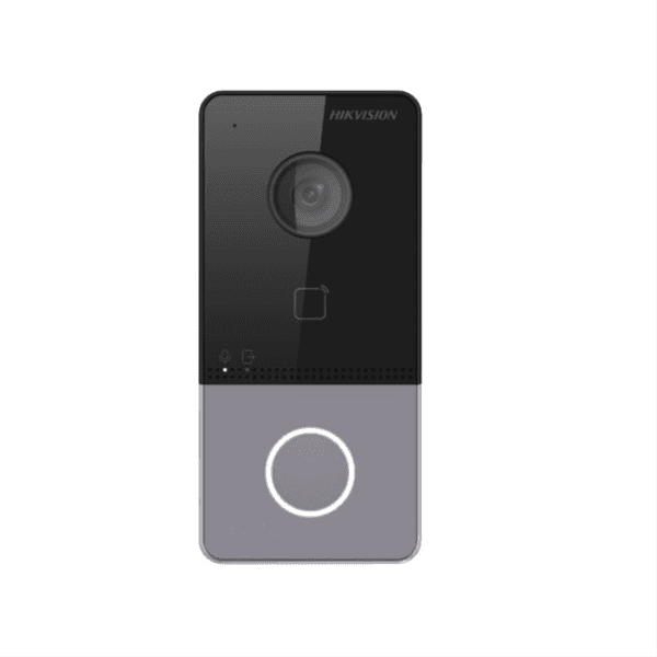 HIKVISION DS-KV6113-WPE1(C) VİLLA TİPİ TEK BUTON DIŞ ÜNİTE (ZİL PANELİ) - 2