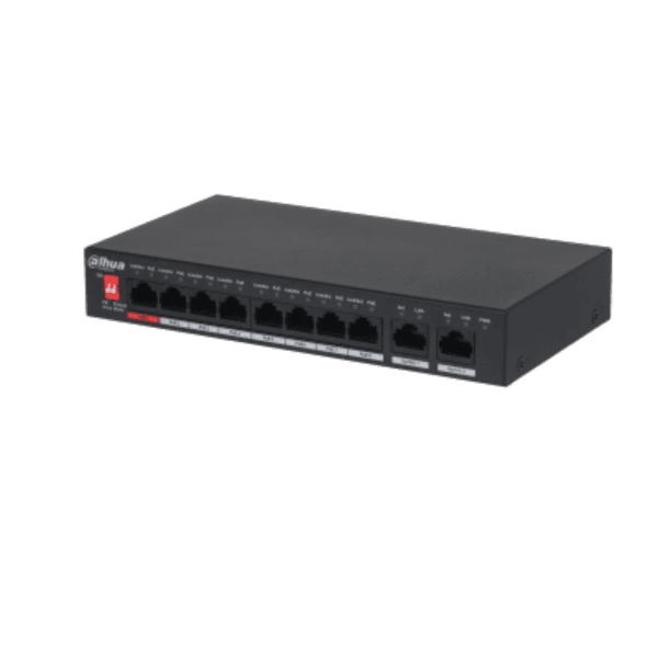 DAHUA PFS3010-8ET-96 8FE POE PORT (96W) 2GE UPLINK SWITCH - 4
