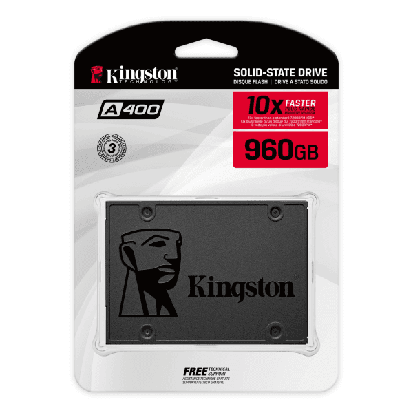 KINGSTON A400 960GB 2.5" SATA SSD (500-450MB/S) (SA400S37/960G) - 4