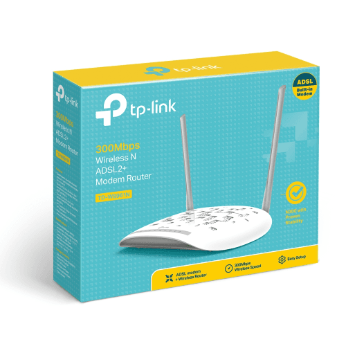 TP-LINK TD-W9970 300 Mbps N KABLOSUZ 4 PORT VDSL FİBER DESTEKLİ VDSL2/ADSL2+ MODEM ROUTER - 8