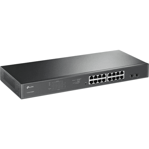 TP-LINK TL-SG1218MPE 16 PORT GIGABIT + 2XGIGABIT SFP UPLINK YÖNETİLEBİLİR 192W POE RACKMOUNT SWITCH - 5