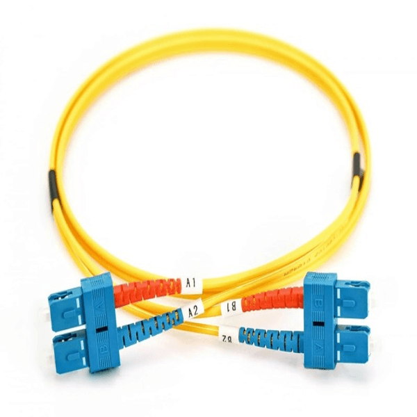 ALFAFONET PCH-SCSCA2DLZ20YE-01 1 METRE FİBER OPTİK PATCH CORD SC/ SC SINGLE MODE G657A2 DX LSZH SARI - 3