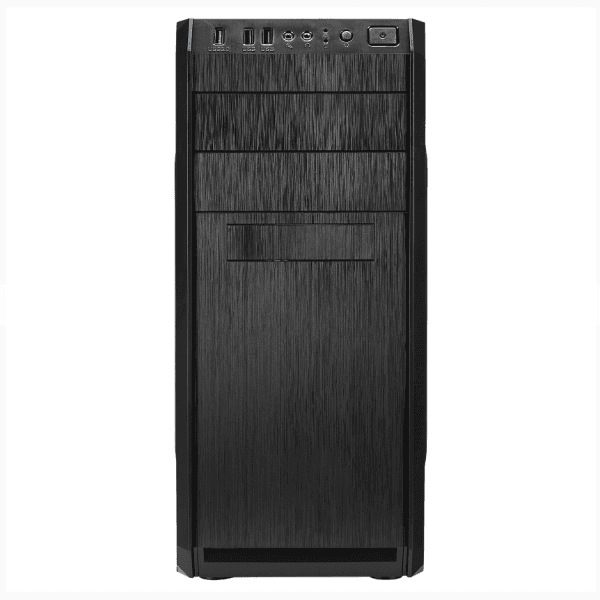 EVEREST 318B 300W PEAK SİYAH METAL PANEL ATX MID-T PC KASASI - 8