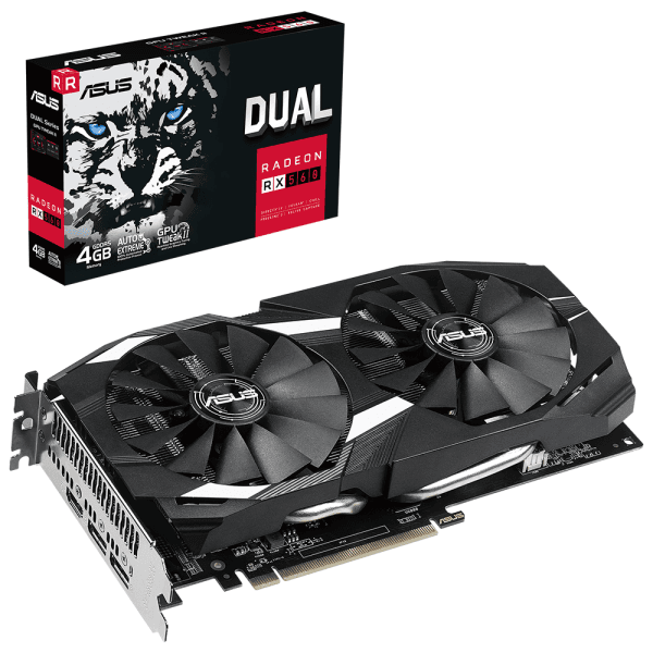 ASUS RADEON DUAL-RX560-4G 4GB GDDR5 128bit 1199MHz HDMI 2xDP EKRAN KARTI - 3