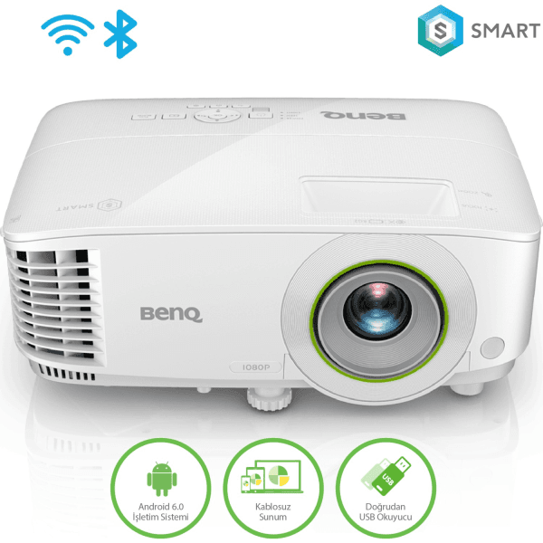 BENQ EX600 3600A VGA 1024X768 WRL HDMI SMART PROJEKSİYON - 2