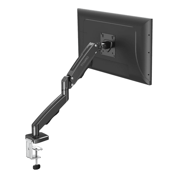 TITANPRO FL01 (FMK-8700) 17-32" AMORTİSÖRLÜ MONİTÖR STANDI (SİYAH) - 10