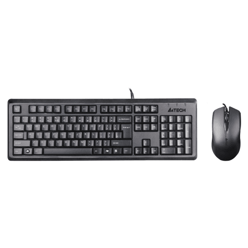 A4 TECH KR-9276 USB TR Q Siyah Klavye+ Optik Mouse - 2