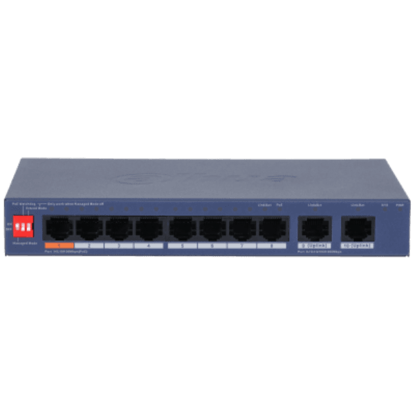 DAHUA CS4010-8ET2GT-60 10 PORT 10/100/1000 8xPOE 60W 2xUPLINK YÖNETİLİR SWITCH - 4