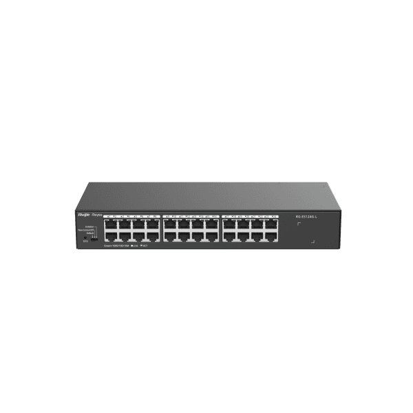 RUIJIE REYEE RG-ES124G-L 24 PORT 10/100/1000 YONETILEMEZ RACK MOUNT SWITCH METAL KASA - 11