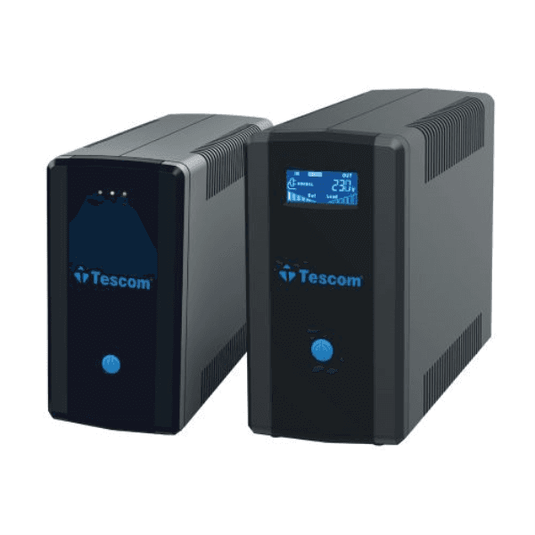 TESCOM LEO+ 2200VA (2 x 12V 9AH) UPS  LCD/USB RJ45 MODEM GÜÇ KAYNAĞI - 2