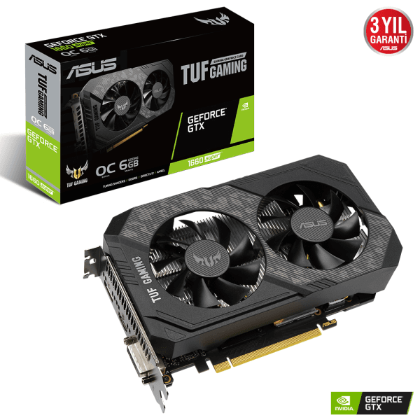 ASUS GTX1660S 6GB GDDR6 192BIT SUPER DP/HDMI/DVI (TUF-GTX1660S-O6G-GAMING) - 3