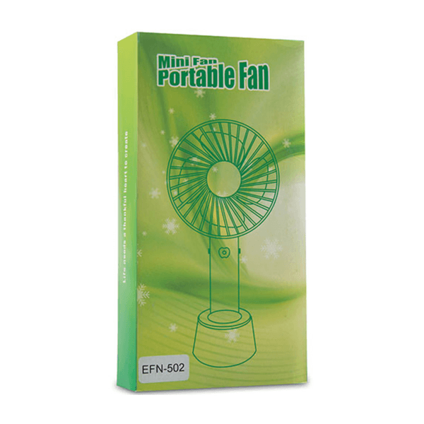 EVEREST EFN-502 TAŞINABILIR ŞARJLI BEYAZ 800MAH USB FAN - 6