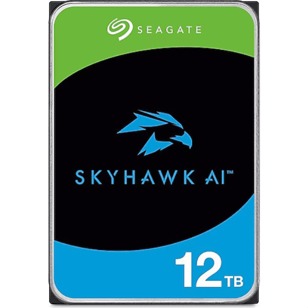 SEAGATE SKYHAWK AI 12 TB ST12000VE003 7200RPM 512MB SATA3 550TB/Y RV 7/24 - 2
