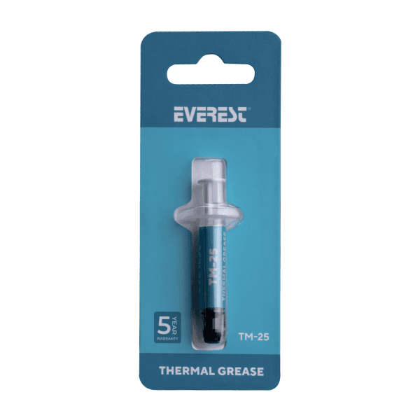EVEREST TM-25 GRİ 0.5G 13.4W/M.K YÜKSEK PERFORMANS TERMAL MACUN - 4
